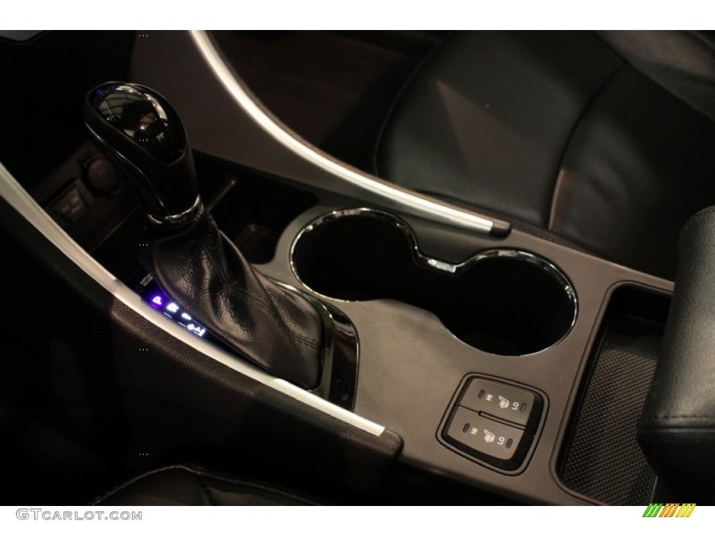 2011 Sonata Limited - Midnight Black / Black photo #9