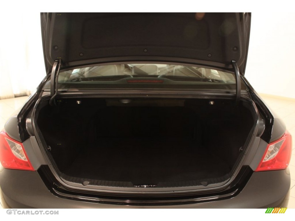 2011 Sonata Limited - Midnight Black / Black photo #13