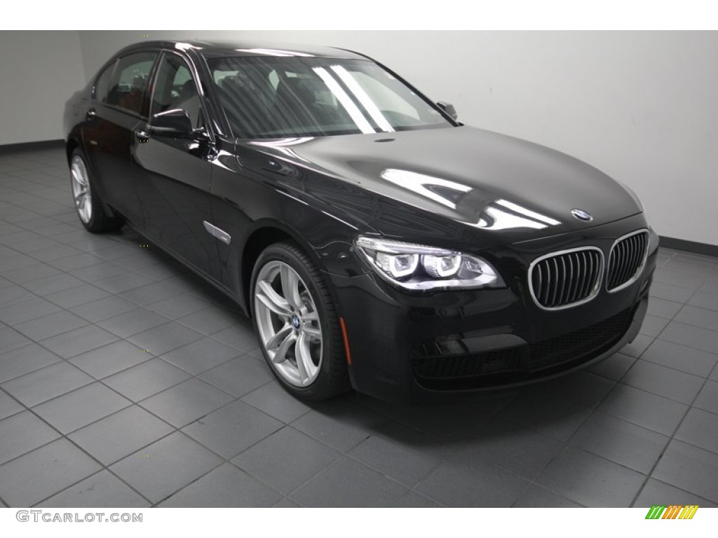 2013 7 Series 750Li Sedan - Black Sapphire Metallic / Black photo #1