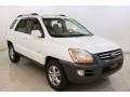 2006 Clear White Kia Sportage LX V6 4x4  photo #1