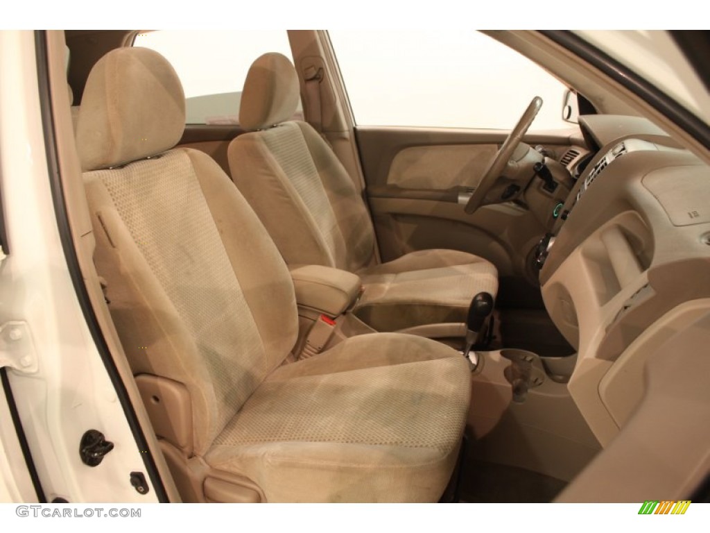 Beige Interior 2006 Kia Sportage LX V6 4x4 Photo #80778015