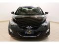 2012 Midnight Black Hyundai Elantra GLS  photo #2