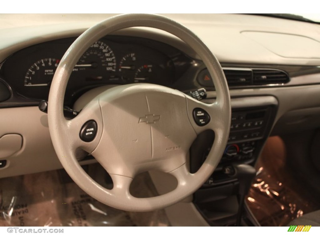2003 Chevrolet Malibu Sedan Gray Steering Wheel Photo #80780830