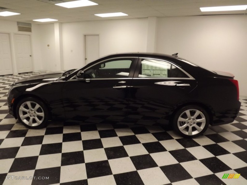 2013 ATS 2.0L Turbo Performance - Black Raven / Morello Red/Jet Black Accents photo #8