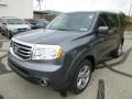 2013 Polished Metal Metallic Honda Pilot EX-L 4WD  photo #7