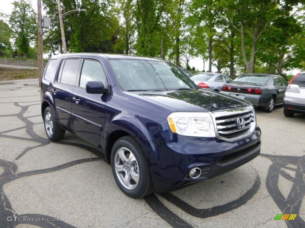 Obsidian Blue Pearl 2013 Honda Pilot EX-L 4WD Exterior Photo #80782594