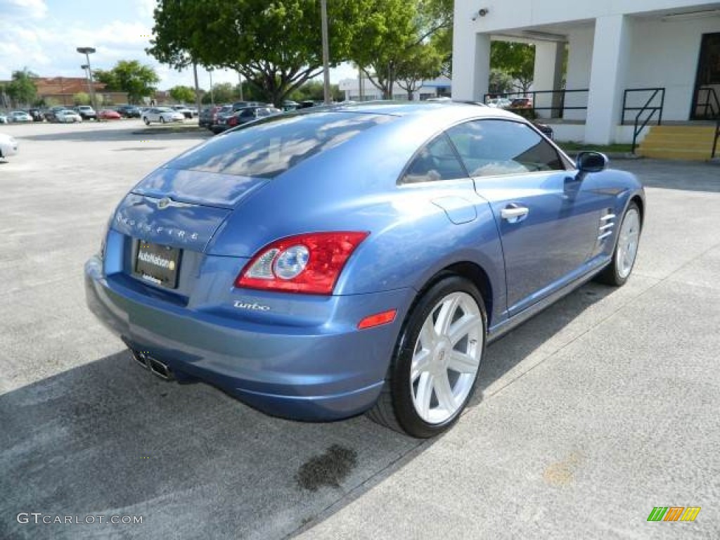 2005 Crossfire Limited Coupe - Aero Blue Pearlcoat / Dark Slate Grey photo #3