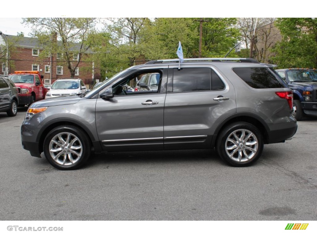 2012 Explorer Limited 4WD - Sterling Gray Metallic / Charcoal Black photo #3