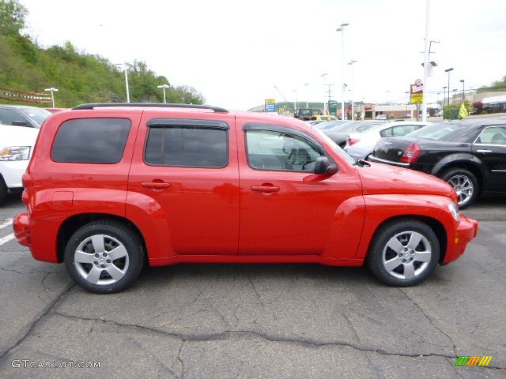 Victory Red 2010 Chevrolet HHR LS Exterior Photo #80783316