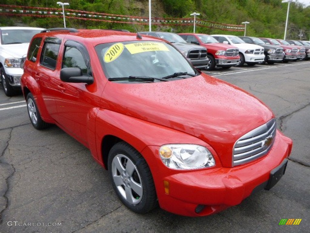 Victory Red 2010 Chevrolet HHR LS Exterior Photo #80783319