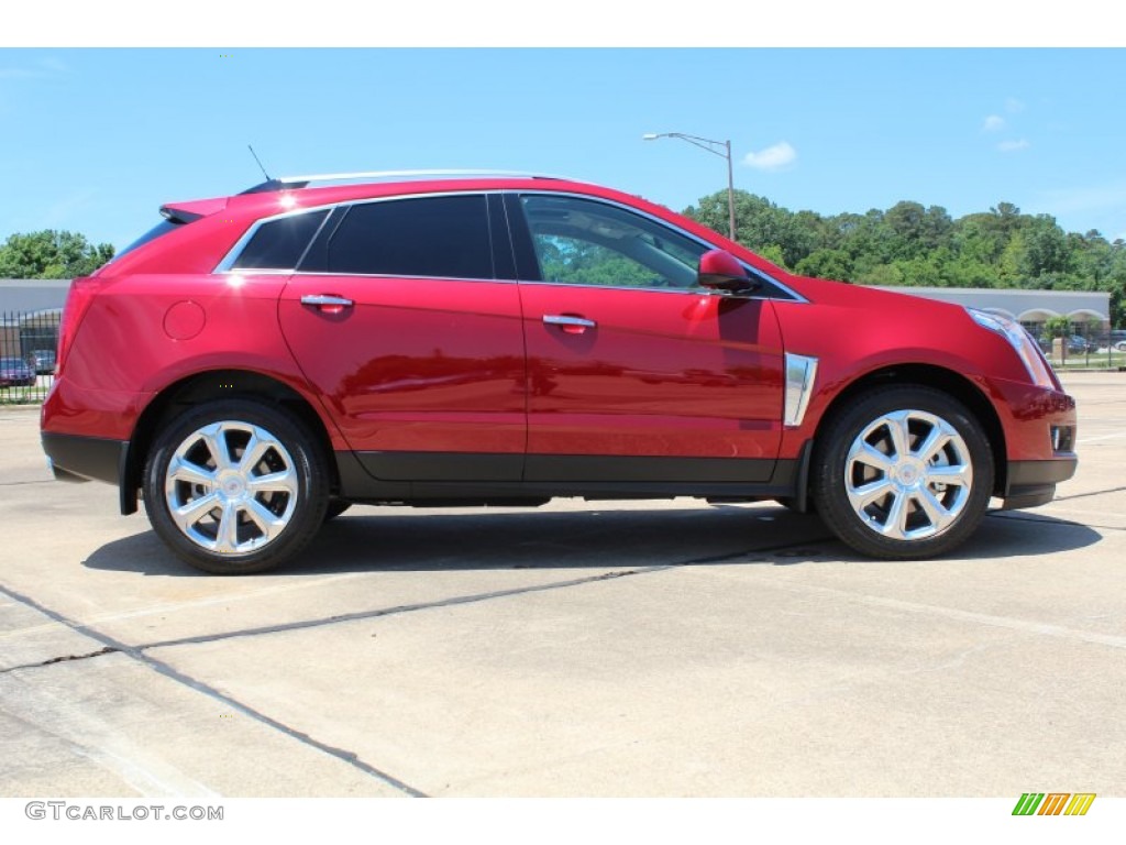 2013 SRX Performance FWD - Crystal Red Tintcoat / Shale/Brownstone photo #6