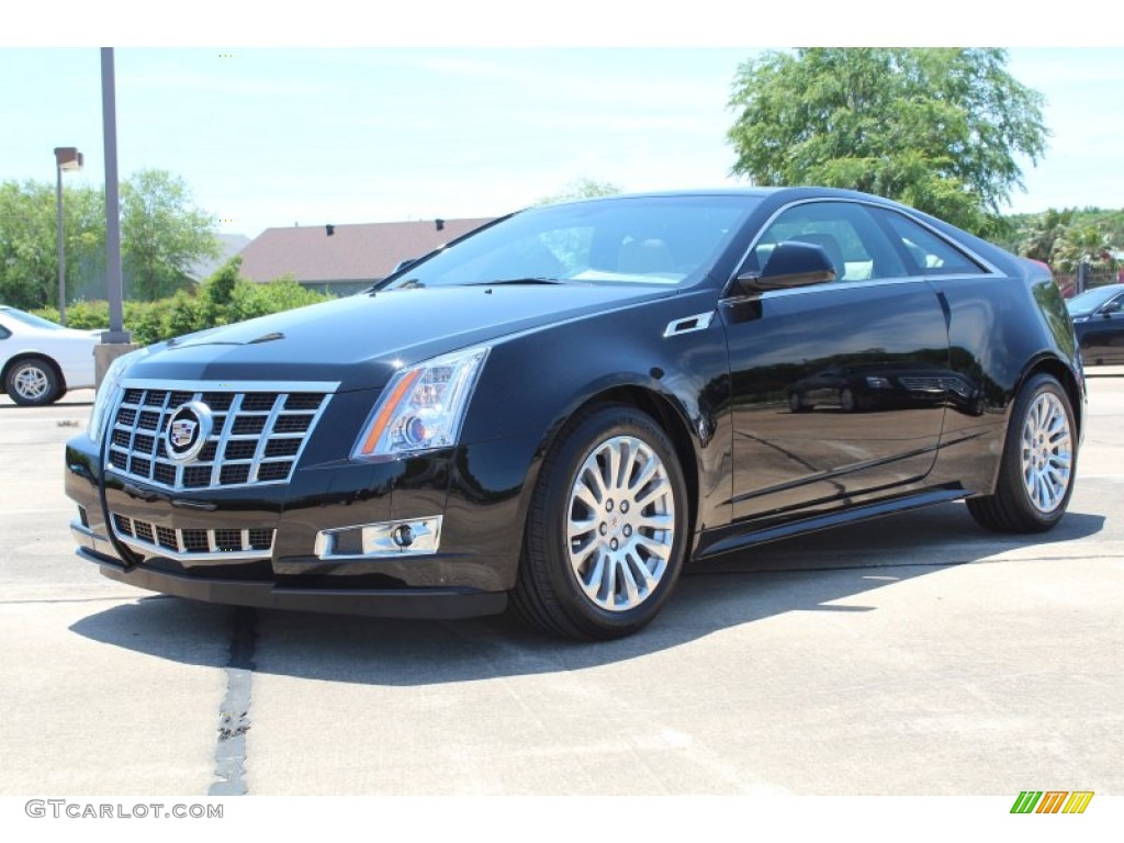 2013 CTS Coupe - Black Raven / Cashmere/Ebony photo #2