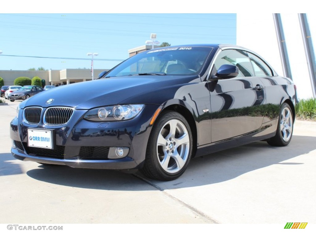 2010 3 Series 328i Convertible - Monaco Blue Metallic / Cream Beige photo #2