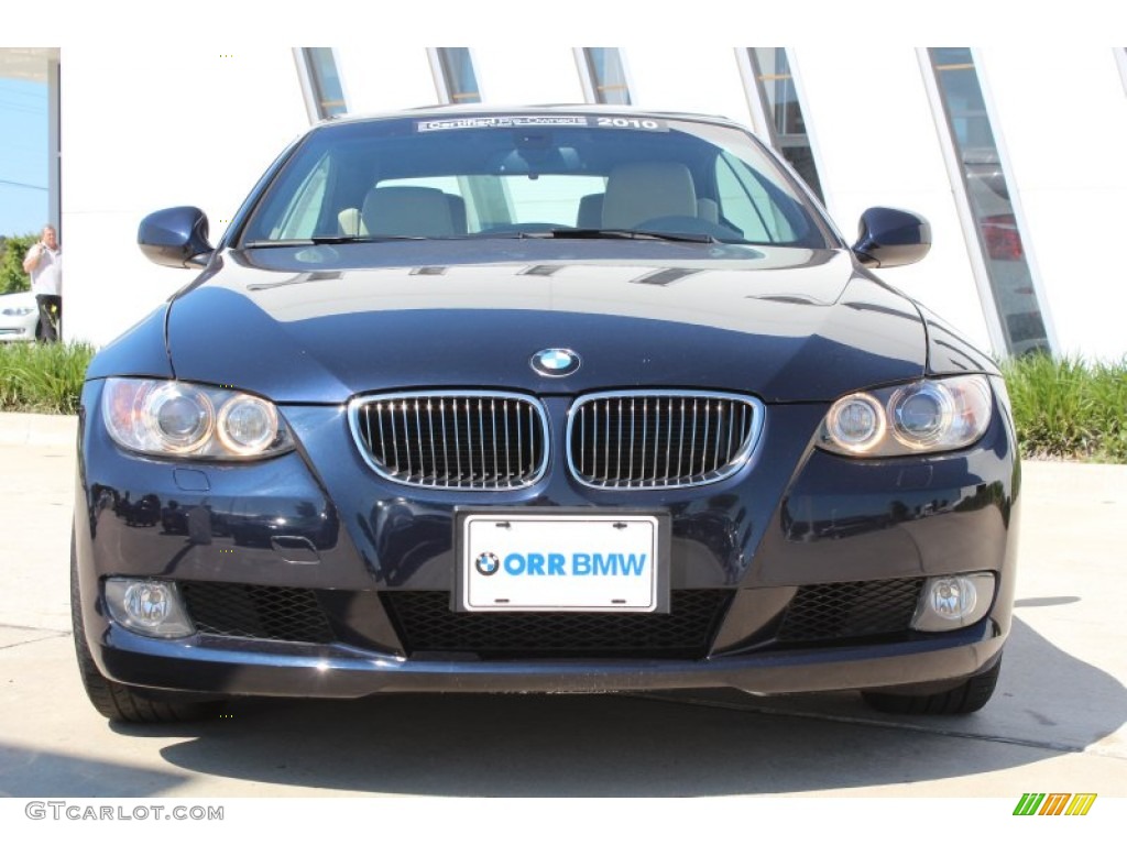 2010 3 Series 328i Convertible - Monaco Blue Metallic / Cream Beige photo #7