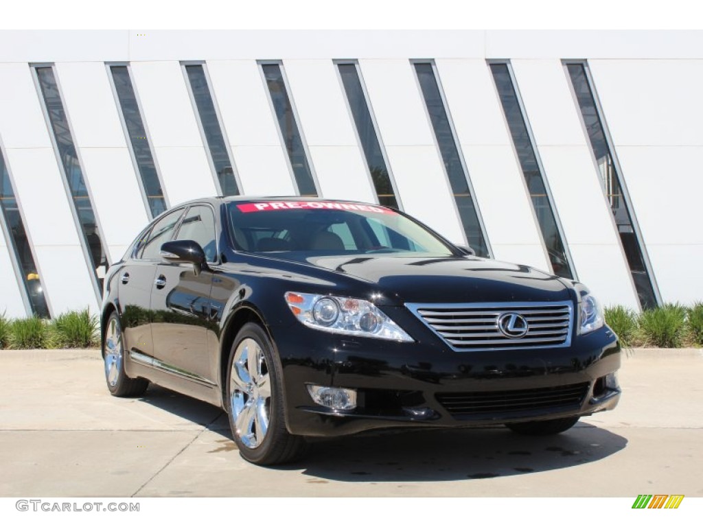 2011 LS 460 - Obsidian Black / Parchment photo #1