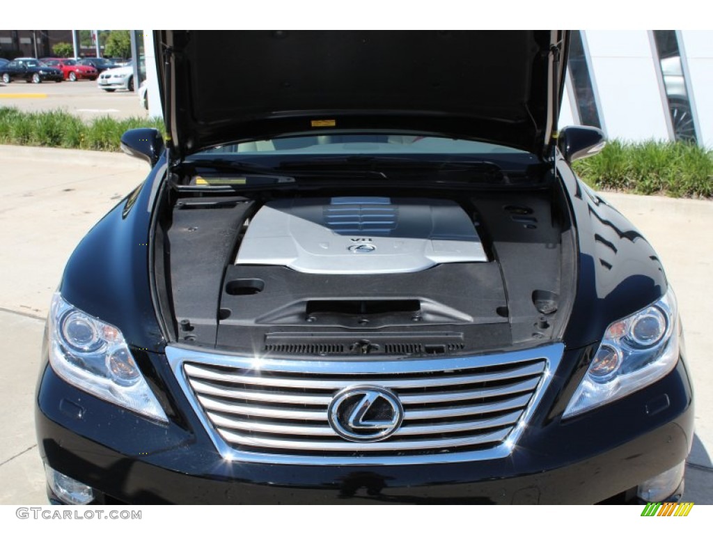 2011 Lexus LS 460 4.6 Liter DI DOHC 32-Valve VVT-iE V8 Engine Photo #80784354