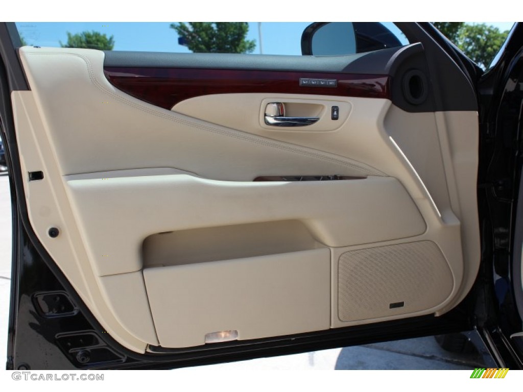 2011 Lexus LS 460 Parchment Door Panel Photo #80784369