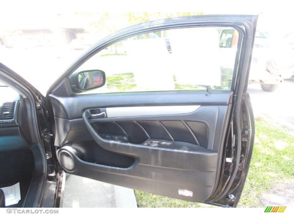 2006 Accord EX Coupe - Nighthawk Black Pearl / Black photo #11