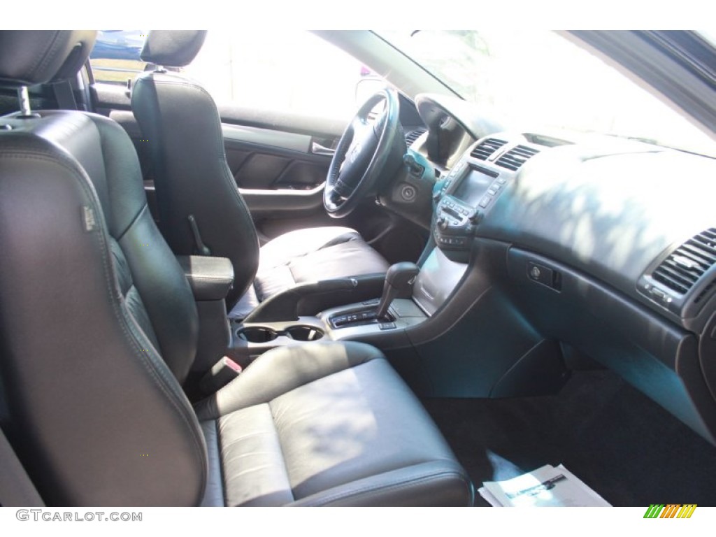 2006 Accord EX Coupe - Nighthawk Black Pearl / Black photo #12