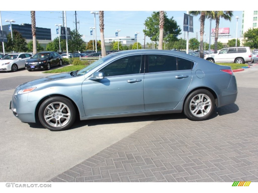 2009 TL 3.5 - Borealis Blue Pearl / Ebony photo #4