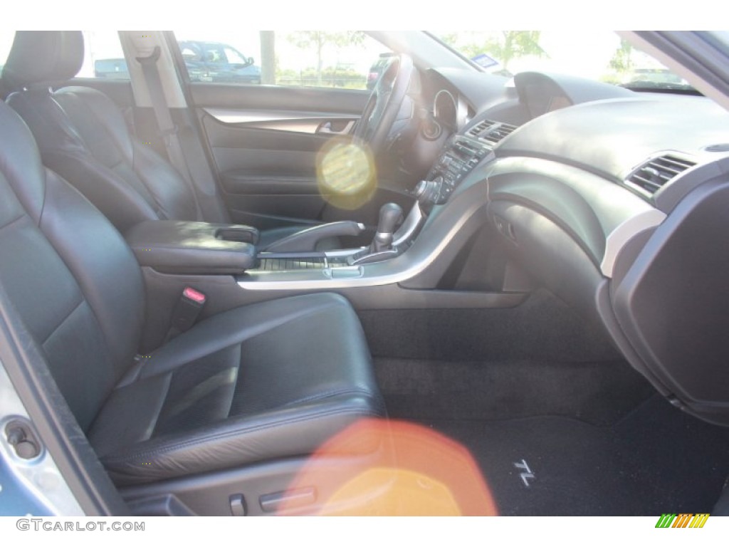 2009 TL 3.5 - Borealis Blue Pearl / Ebony photo #18