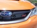 2013 Subaru Impreza WRX STi 4 Door Orange Special Edition Badge and Logo Photo
