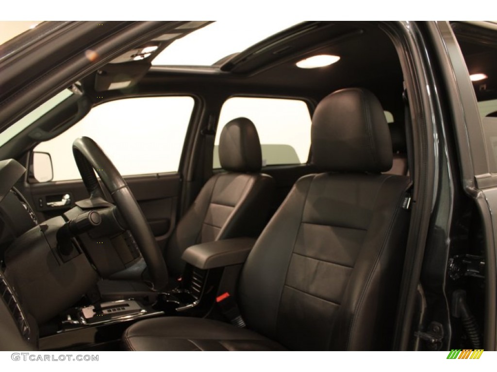 2009 Escape Limited V6 4WD - Black Pearl Slate Metallic / Charcoal photo #6
