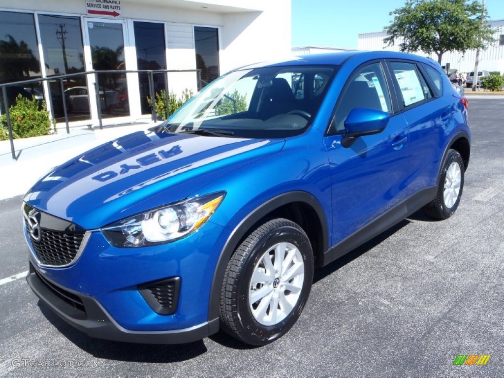 Sky Blue Mica 2014 Mazda CX-5 Sport Exterior Photo #80788240