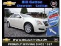 White Diamond Tricoat 2013 Cadillac CTS 3.0 Sedan