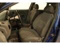 2005 Chevrolet Aveo Gray Interior Front Seat Photo