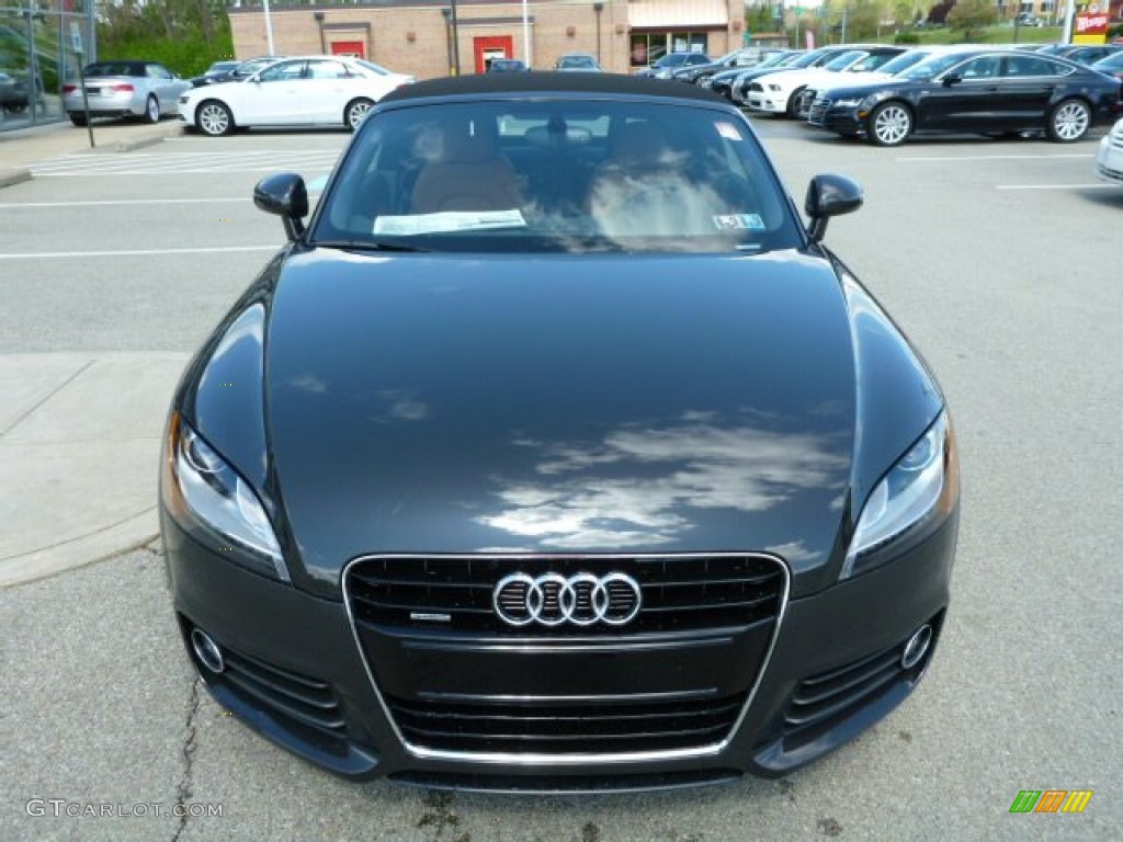 Oolong Gray Metallic 2013 Audi TT 2.0T quattro Roadster Exterior Photo #80788912