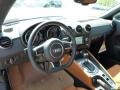 2013 Audi TT Madras Brown Baseball Optic Leather Interior Dashboard Photo