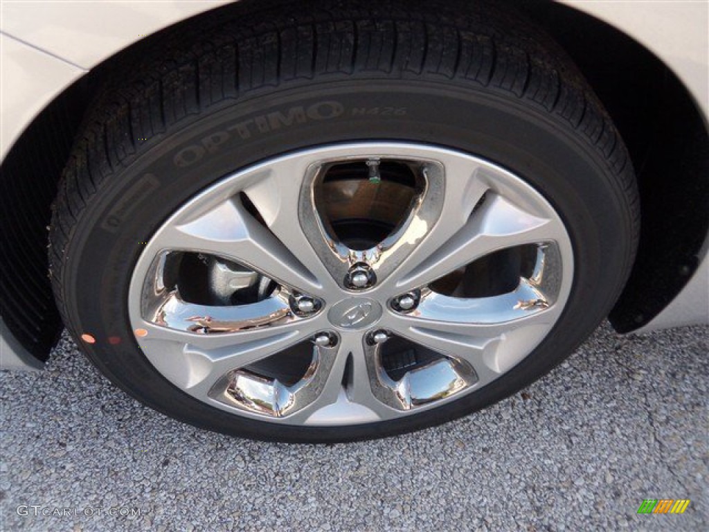 2013 Elantra GT - Silver / Black photo #3