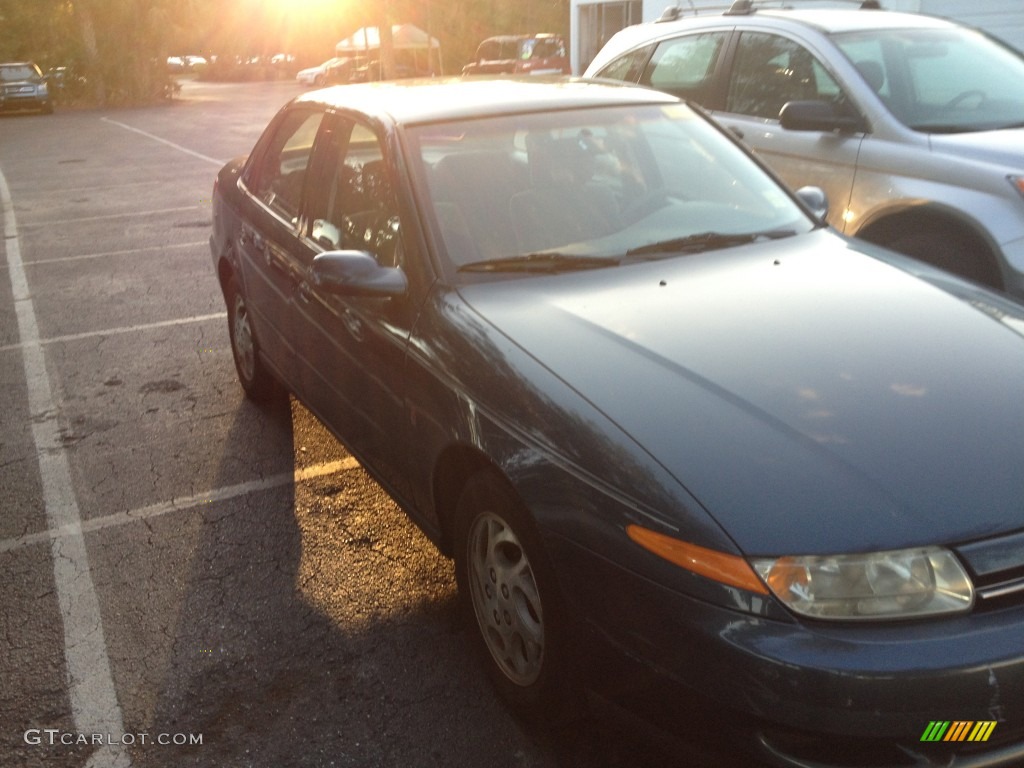 2002 L Series L200 Sedan - Medium Blue / Gray photo #3