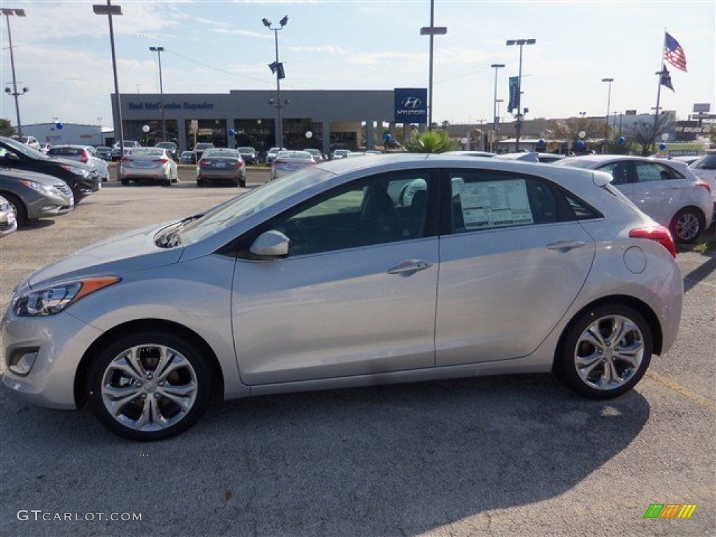 2013 Elantra GT - Silver / Black photo #4