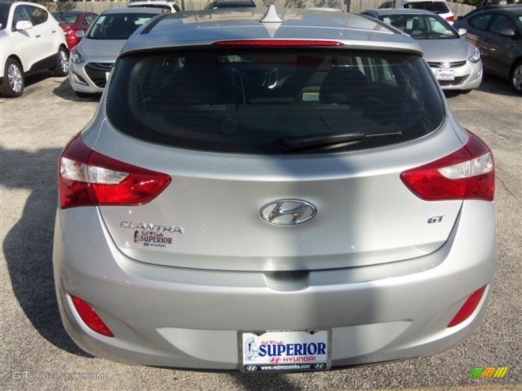 2013 Elantra GT - Silver / Black photo #6