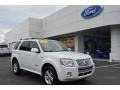 Oxford White 2008 Mercury Mariner Hybrid Exterior