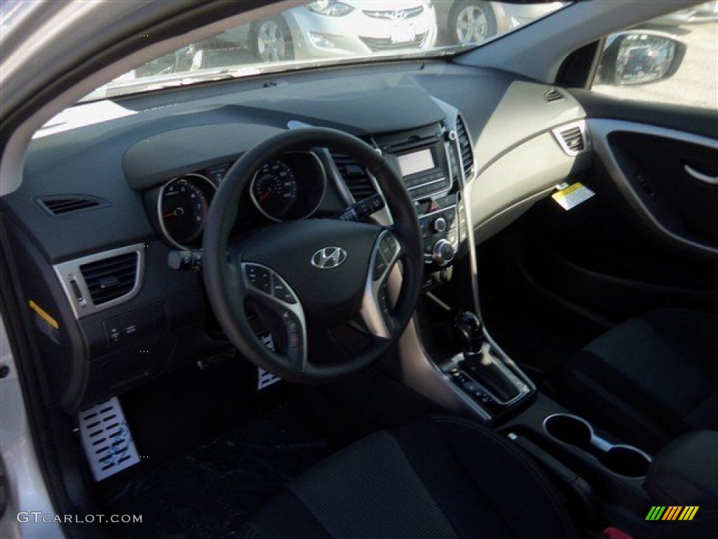 2013 Elantra GT - Silver / Black photo #8