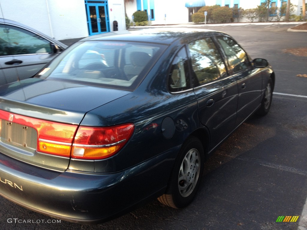 2002 L Series L200 Sedan - Medium Blue / Gray photo #4