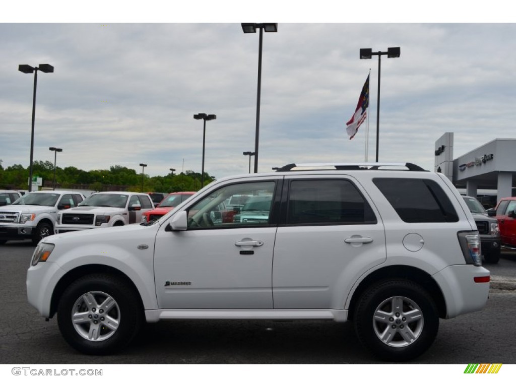 Oxford White 2008 Mercury Mariner Hybrid Exterior Photo #80789488