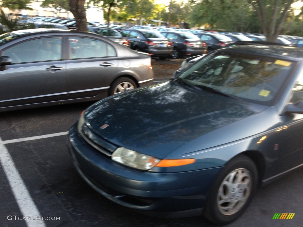 2002 L Series L200 Sedan - Medium Blue / Gray photo #5