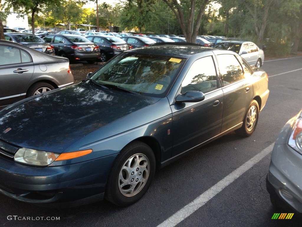 2002 L Series L200 Sedan - Medium Blue / Gray photo #6