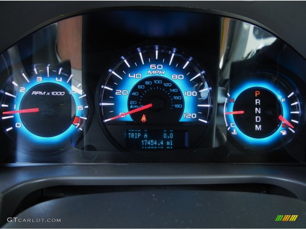 2012 Ford Fusion SE V6 Gauges Photo #80790167