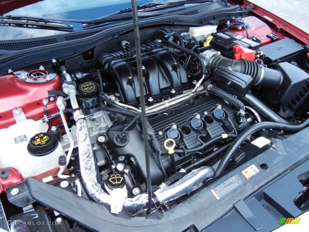 2012 Ford Fusion SE V6 3.0 Liter Flex-Fuel DOHC 24-Valve VVT Duratec V6 Engine Photo #80790256