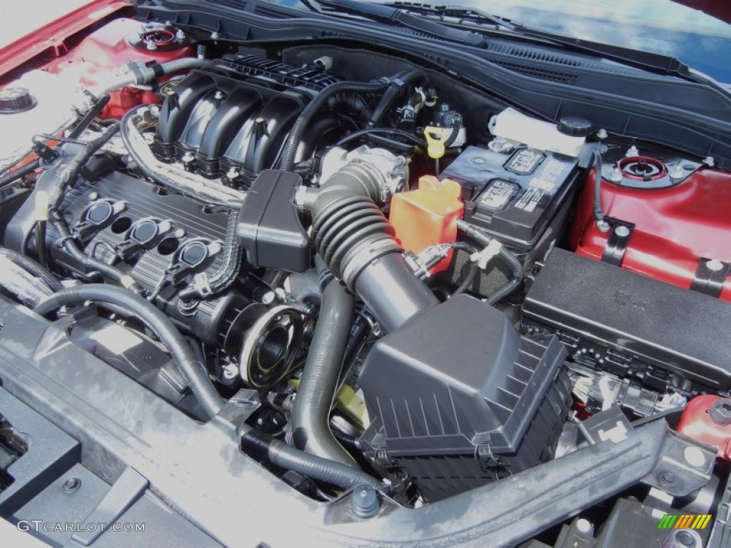 2012 Ford Fusion SE V6 3.0 Liter Flex-Fuel DOHC 24-Valve VVT Duratec V6 Engine Photo #80790280