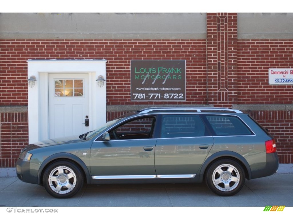 2002 Allroad 2.7T quattro - Highland Green Metallic / Fern Green/Desert Grass photo #1