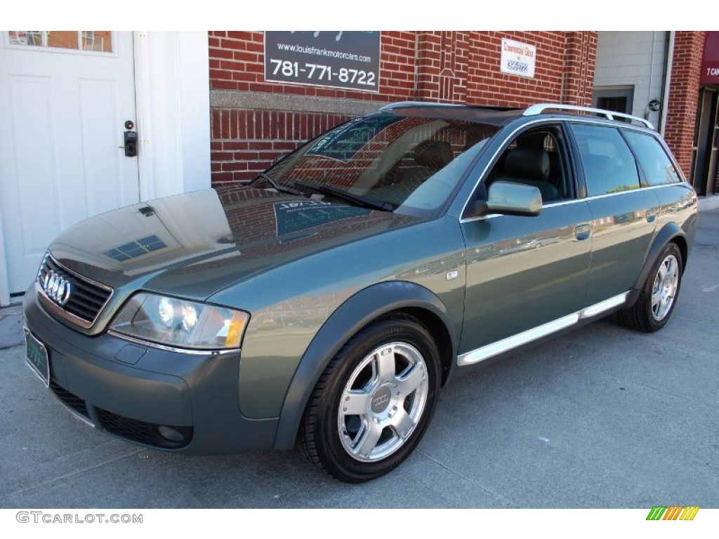 Highland Green Metallic 2002 Audi Allroad 2.7T quattro Exterior Photo #80790786