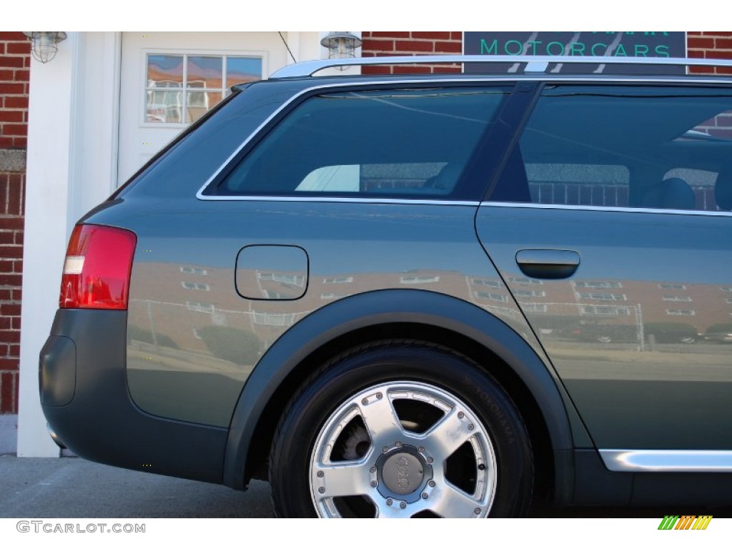 2002 Allroad 2.7T quattro - Highland Green Metallic / Fern Green/Desert Grass photo #22