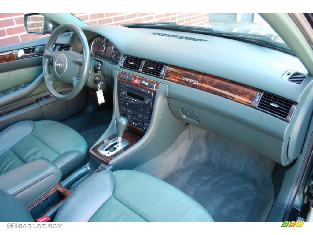 2002 Audi Allroad 2.7T quattro Fern Green/Desert Grass Dashboard Photo #80791450