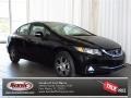 Crystal Black Pearl - Civic Hybrid Sedan Photo No. 1